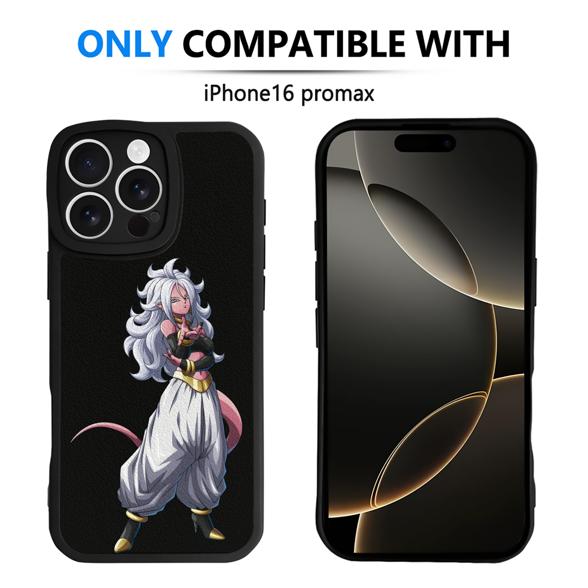 （画像用） ドラゴンボール DRAGON BALL 【iPhone 16シリーズ対応】シリコンスマホケース（レザー調） 材質：シリコン